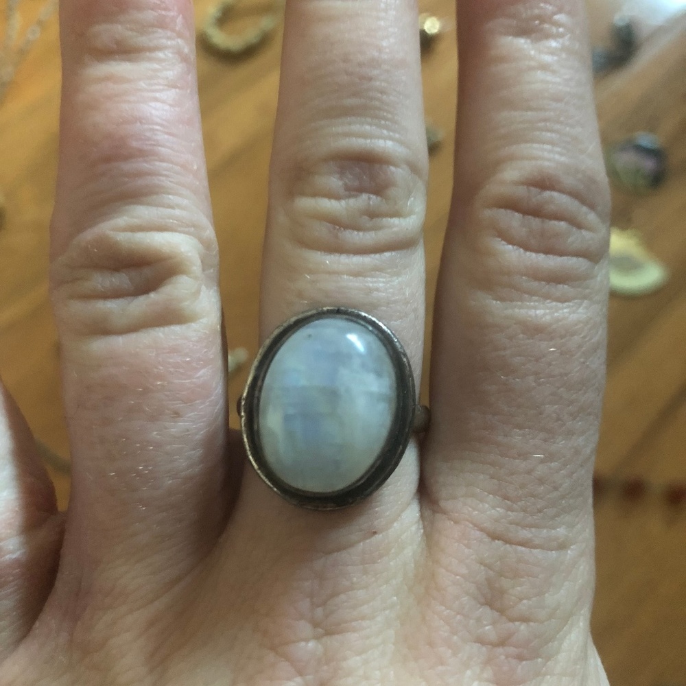 Moonstone ring
